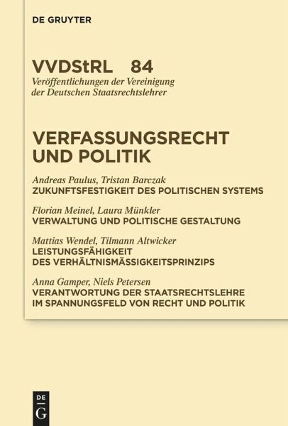 Verfassungsrecht und Politik (eBook, ePUB) Verfassungsrecht und Politik (eBook, ePUB)