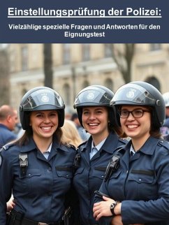 Cover Einstellungsprüfung der Polizei: - Vielzählige spezielle Fragen und Antworten für den Eignungstest (eBook, ePUB)