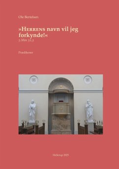 Cover >>Herrens navn vil jeg forkynde!<< (eBook, ePUB)