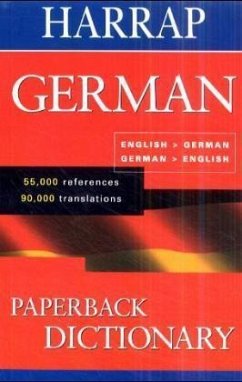 Harrap German Paperback Dictionary, Englisch-German/German-English Harrap German Paperback Dictionary, Englisch-German/German-English