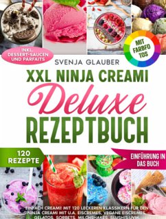 Cover XXL Ninja Creami Deluxe Rezeptbuch