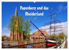 Papenburg und das Rheiderland (Wandkalender 2026 DIN A2 quer), CALVENDO Monatskalender Cover Papenburg und das Rheiderland (Wandkalender 2026 DIN A2 quer), CALVENDO Monatskalender