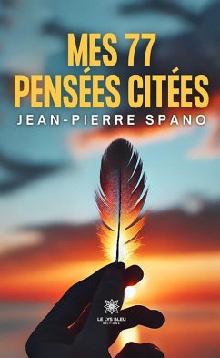 Cover Mes 77 pensées citées (eBook, ePUB)