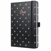 Wochenkalender Jolie 2026, ca. A5, schwarz