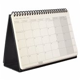 Tischkalender Conceptum 2026, ca. A5 quer, schwarz