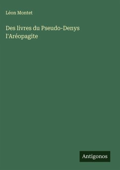 Cover Des livres du Pseudo-Denys l'Aréopagite