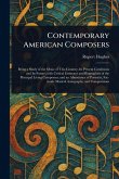 Contemporary American Composers Contemporary American Composers