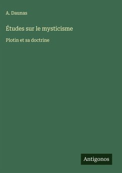 Cover Études sur le mysticisme