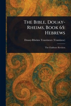 Cover The Bible, Douay-Rheims, Book 65