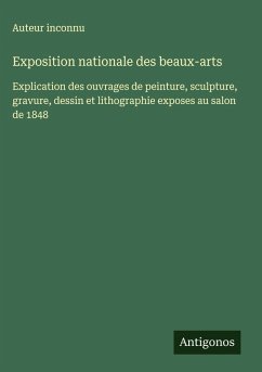 Cover Exposition nationale des beaux-arts
