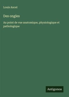 Des ongles - Ancel, Louis