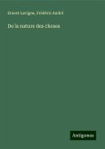 De la nature des choses De la nature des choses