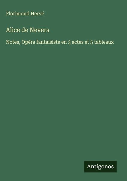 Alice de Nevers Alice de Nevers