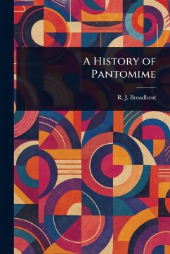 Cover A History of Pantomime