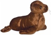Aurora 31244 - Mini Flopsies Seelöwe braun, Plüschtier, 20 cm