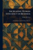 Increasing Human Efficiency in Business Increasing Human Efficiency in Business