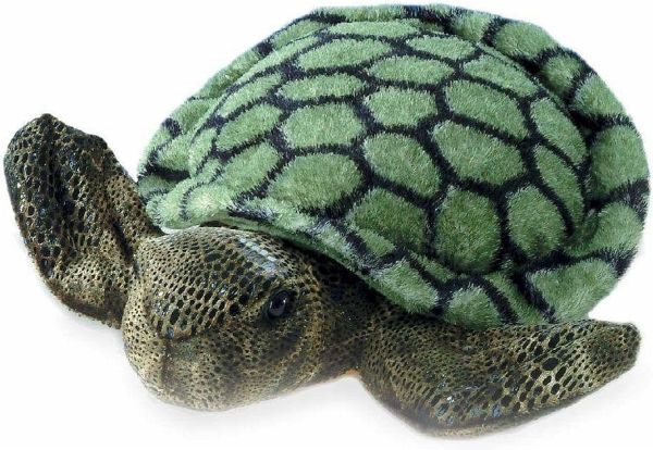 Aurora 12765 - Mini Flopsies Meeresschildkröte Splish-Splash, Plüschtier, 20 cm