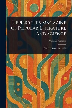 Cover Lippincott's Magazine of Popular Literature and Science