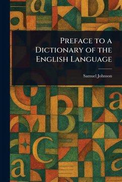 Cover Preface to a Dictionary of the English Language