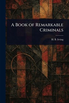 Cover A Book of Remarkable Criminals