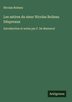 Cover Les satires du sieur Nicolas Boileau Déspreaux