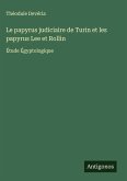 Le papyrus judiciaire de Turin et les papyrus Lee et Rollin
