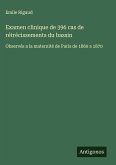 Examen clinique de 396 cas de rétrécissements du bassin