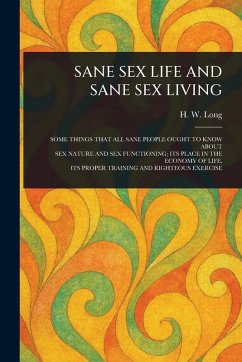 Cover Sane Sex Life and Sane Sex Living