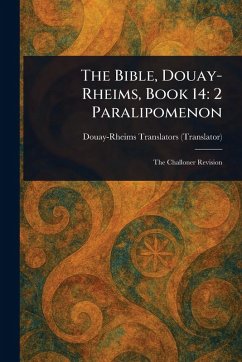 Cover The Bible, Douay-Rheims, Book 14
