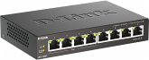 D-Link DGS-1008P/E 8-Port Layer2 PoE+ Gigabit Switch