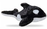 Aurora 16634 - Mini Flopsies Orca, Wal, Plüschtier, 20 cm Aurora 16634 - Mini Flopsies Orca, Wal, Plüschtier, 20 cm