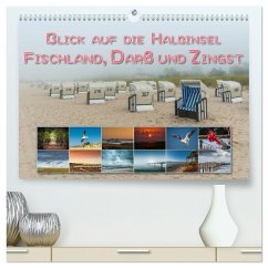 Cover Blick auf die Halbinsel Fischland, Darß und Zingst (hochwertiger Premium Wandkalender 2026 DIN A2 quer), Kunstdruck in Hochglanz