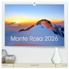 Cover Monte Rosa (hochwertiger Premium Wandkalender 2026 DIN A2 quer), Kunstdruck in Hochglanz