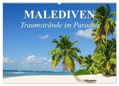 Malediven - Traumstrände im Paradies (Wandkalender 2026 DIN A2 quer), CALVENDO Monatskalender
