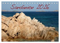 Cover Sardinien 2026 (Tischkalender 2026 DIN A5 quer), CALVENDO Monatskalender