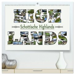 Schottische Highlands (hochwertiger Premium Wandkalender 2026 DIN A2 quer), Kunstdruck in Hochglanz