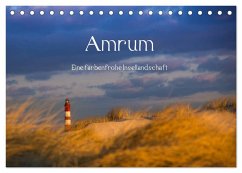 Amrum - Eine farbenfrohe Insellandschaft (Tischkalender 2026 DIN A5 quer), CALVENDO Monatskalender Amrum - Eine farbenfrohe Insellandschaft (Tischkalender 2026 DIN A5 quer), CALVENDO Monatskalender