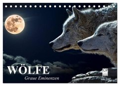 Cover Wölfe. Graue Eminenzen (Tischkalender 2026 DIN A5 quer), CALVENDO Monatskalender