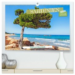 Cover Sardinien Insel mit Meerblick (hochwertiger Premium Wandkalender 2026 DIN A2 quer), Kunstdruck in Hochglanz