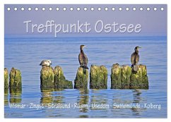 Cover Treffpunkt Ostsee (Tischkalender 2026 DIN A5 quer), CALVENDO Monatskalender