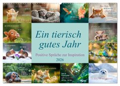 Ein tierisch gutes Jahr (Wandkalender 2026 DIN A2 quer), CALVENDO Monatskalender Ein tierisch gutes Jahr (Wandkalender 2026 DIN A2 quer), CALVENDO Monatskalender