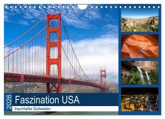 Faszination USA - traumhafter Südwesten (Wandkalender 2026 DIN A4 quer), CALVENDO Monatskalender