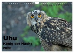 Uhu - König der Nacht (Wandkalender 2026 DIN A4 quer), CALVENDO Monatskalender
