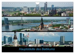 Hauptstädte des Baltikums (Wandkalender 2026 DIN A4 quer), CALVENDO Monatskalender