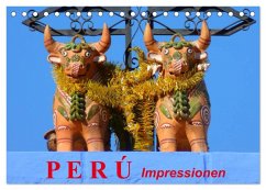 Perú. Impressionen (Tischkalender 2026 DIN A5 quer), CALVENDO Monatskalender