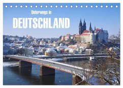 Cover Unterwegs in Deutschland (Tischkalender 2026 DIN A5 quer), CALVENDO Monatskalender