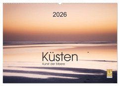Küsten - Kunst der Meere (Wandkalender 2026 DIN A2 quer), CALVENDO Monatskalender
