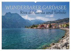 Cover WUNDERBARER GARDASEE Riva del Garda und Torbole (Wandkalender 2026 DIN A2 quer), CALVENDO Monatskalender