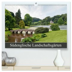 Cover Südenglische Landschaftsgärten (hochwertiger Premium Wandkalender 2026 DIN A2 quer), Kunstdruck in Hochglanz