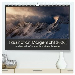 Cover Faszination Morgenlicht (hochwertiger Premium Wandkalender 2026 DIN A2 quer), Kunstdruck in Hochglanz